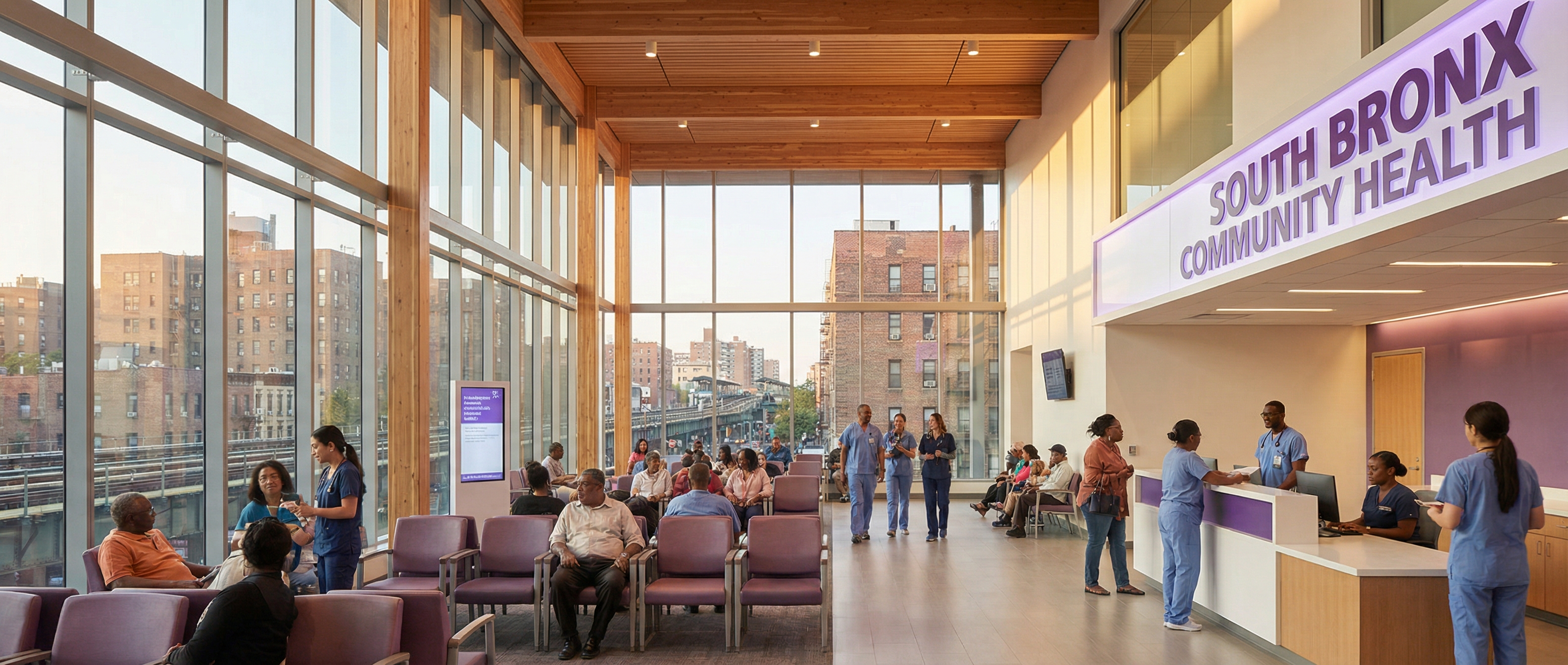 Moses Medical Center — modern healthcare facility in the South Bronx